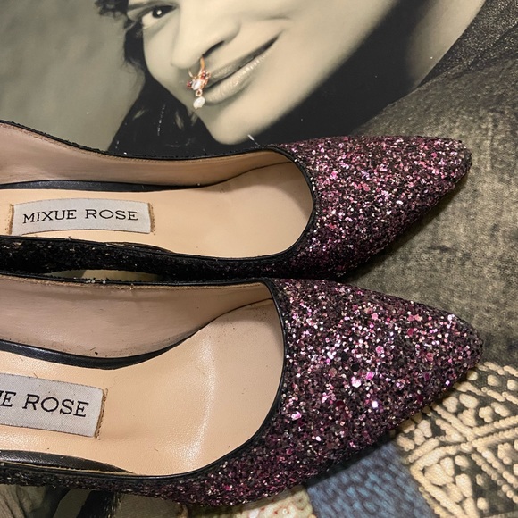 Glitter Heels. Size - 37  Measurement shown in the picture in CMS - Picture 6 of 12